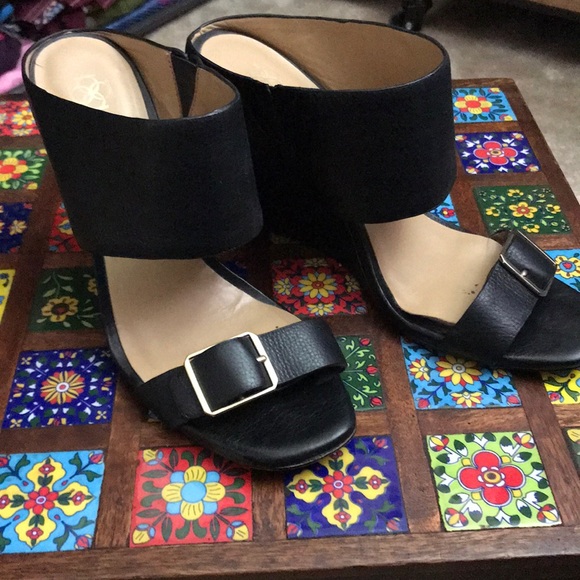 Ann Taylor Shoes - Ann Taylor Leather Wedge Heels GUC